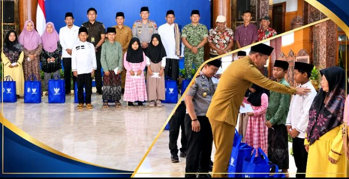 Plt. Bupati Tulungagung Ajak Masyarakat Perkuat Kerukunan Lewat Doa Bersama dan Santunan Anak Yatim