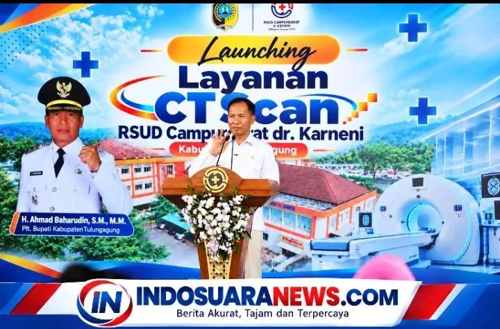 Resmikan CT Scan RSUD Campurdarat, Plt Bupati Tulungagung Dorong Pelayanan Kesehatan Lebih Optimal