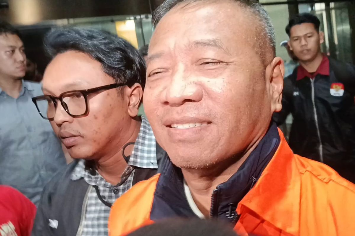 Bupati Tulungagung Gatut Sunu Wibowo Menyampaikan Permintaan Maaf Usai Terjaring OTT KPK