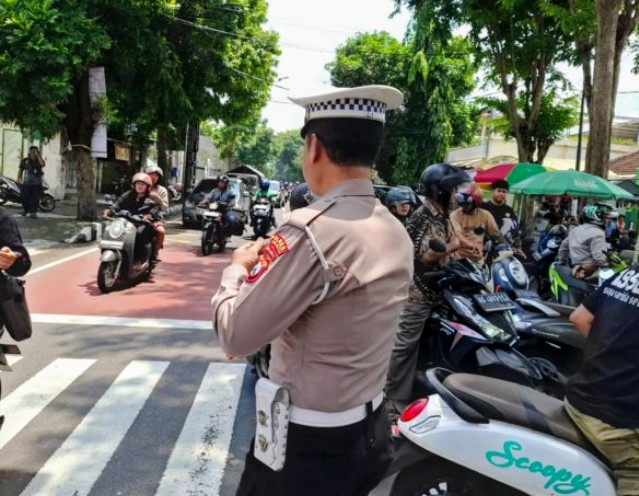 Satlantas Polres Kediri Kota Gelar Patroli MQR untuk Cegah Gangguan Kamtibmas