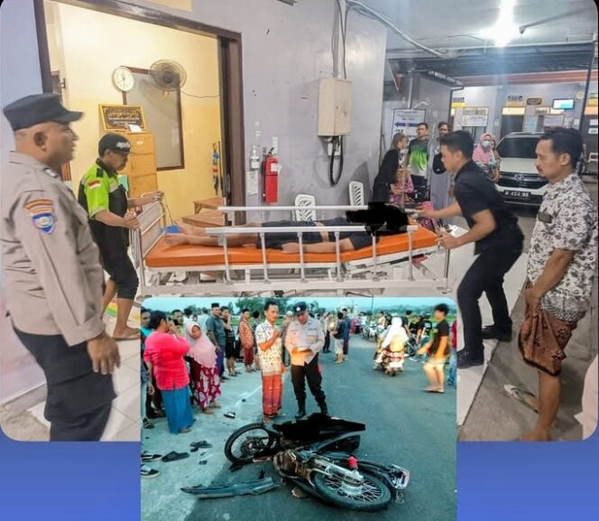 Kecelakaan Maut di Bandung Tulungagung, Pelajar Tewas Setelah Motor Oleng dan Bertabrakan