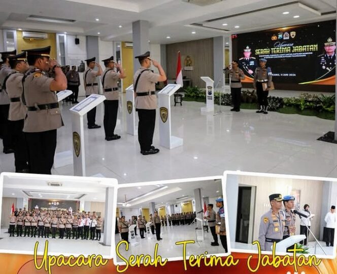 Polres Tulungagung Gelar Sertijab Serentak, Sejumlah Pejabat Strategis Berganti