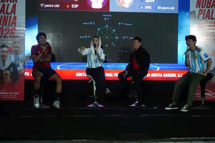 Novita Hardini Gelar Nobar Final Piala Dunia 2026, Wujud Kebersamaan Bersama Masyarakat Trenggalek