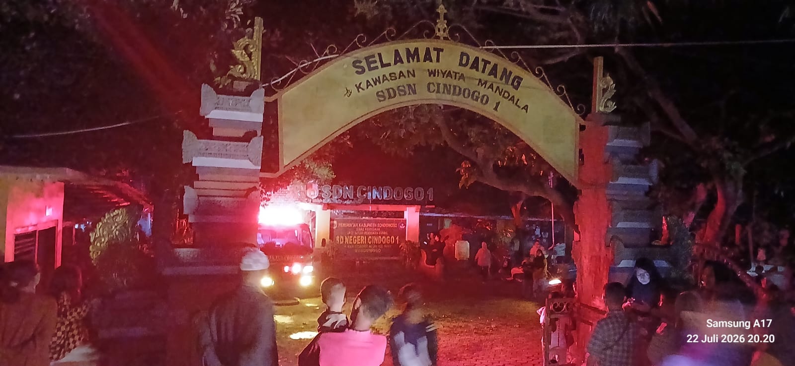 Koperasi dan Mushola SDN Cindogo 1 Bondowoso,Dilalap si Jago Merah