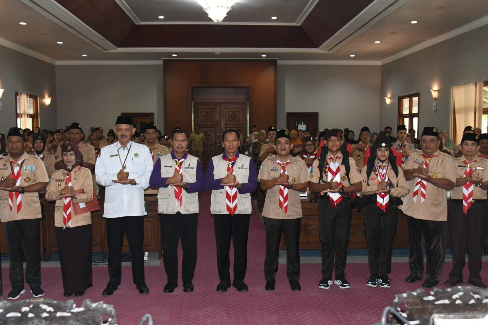 Plt. Bupati Tulungagung Lepas Kontingen Pramuka Menuju Jambore Nasional XII Tahun 2026
