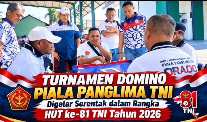Turnamen Domino Piala Panglima TNI Digelar Serentak, ORADO Blitar Bidik Bibit Atlet Berprestasi